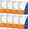 Avery 5 Tab Binder Dividers, White with Insertable Clear Big Tabs, 1 Set Pack, 8 Packs, 8 Sets Total (11122)